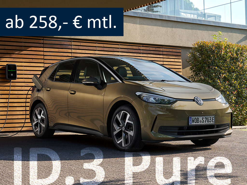 ID.3 Gold. Ab 258 Euro im Gewerbeleasing