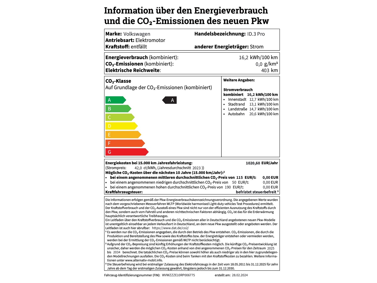 Volkswagen ID.3 Pro IQ.LIGHT/NAVI/AR