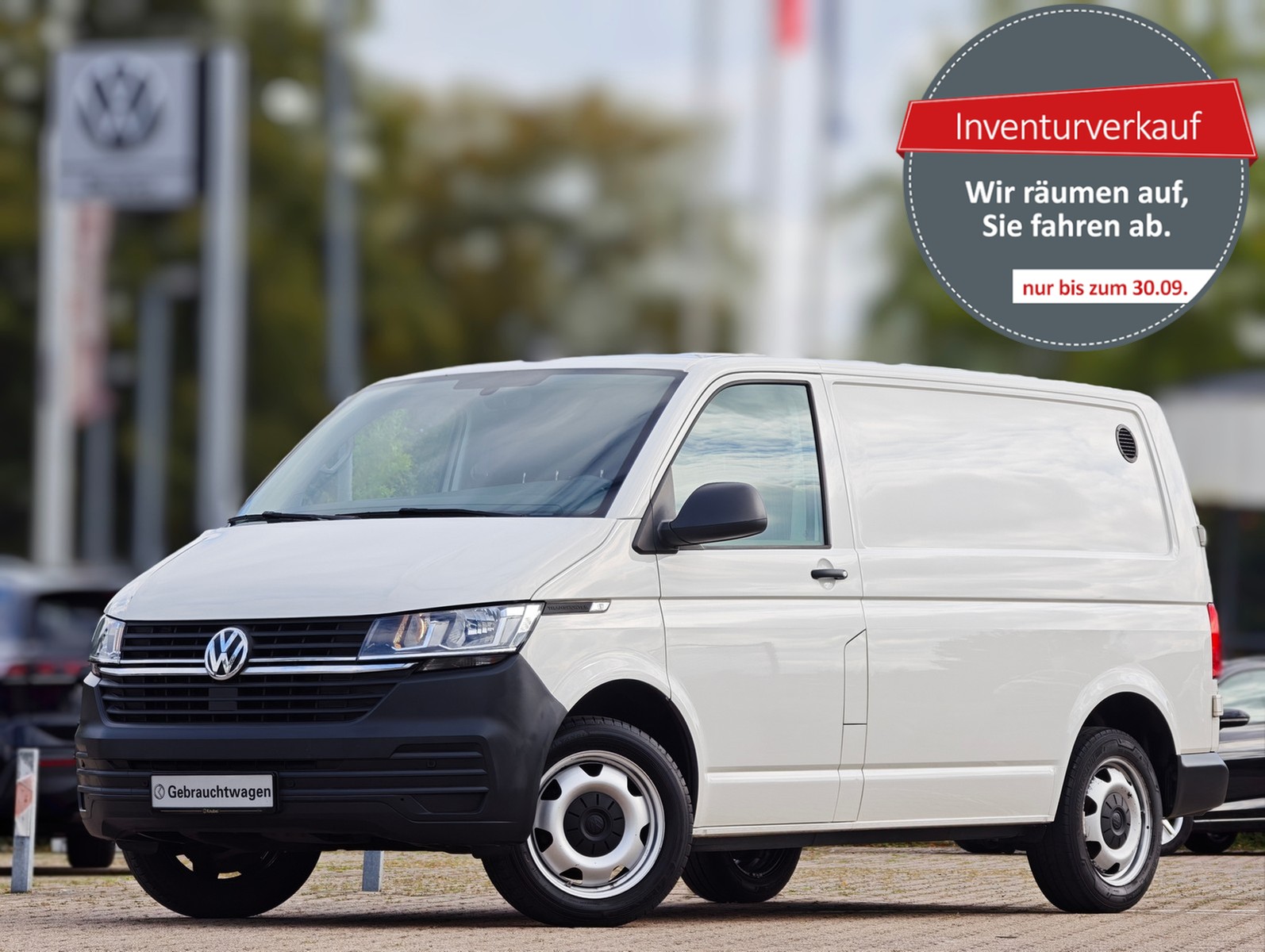 T6 Transporter 6.1 Kasten 2.0 TDI Navi*Klima*AHK*HFT*App-Connect